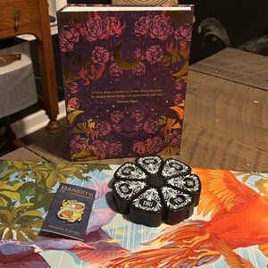 4 piece illuminate book box items (no book included)